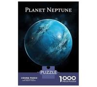 Puzzles for Teenagers 1000 Pieces Neptune Planet Wall Art Print Puzzles for Adults Relax Games Analysis And Logic Challenging Game Gifts 52x38cm/1000pcs