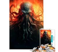 Puzzles for Teenagers 1000 Pieces Nightmare Tide Hands-on Game for Educational Game Challenge Toy Great Gifts for Games Analysis And Logic (Size 38x26cm)