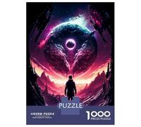 Puzzles for Teenagers 1000 Pieces Pink Portal Puzzles for Adults Relaxing Games But Fun And Humorous Fun Activities at Home 38x26cm/1000pcs