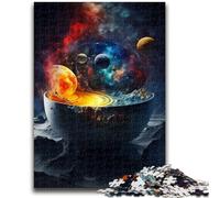 Puzzles for Teenagers 1000 Pieces Primordial Universe Soup Challenging To Complete But Fun And Humorous Educational Game for Birthday 50x75cm