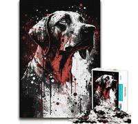 Puzzles for Teenagers 1000 Pieces Rhodesian Ridgeback Tough Challenge Gifts Ideas for And from 14 Years And over (size 38x52cm)