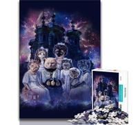 Puzzles for Teenagers 1000 Pieces Royal Cats 1000 Pieces for Teenagers,with Matching Poster And Trivia Sheet for And Age 14 Years Up 38x26cm