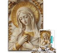 Puzzles for Teenagers 1000 Pieces Saint Mary Magdalene Hands-on Game Difficult Challenge Secret Santa Gifts (size 38x26cm)