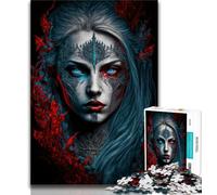 Puzzles for Teenagers 1000 Pieces Shining Blue Eyes Teenager Puzzles,is Ideal As Gifts for The Whole Family Suitable for And 14 (size 38x26cm)