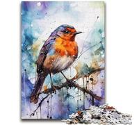 Puzzles for Teenagers 1000 Pieces Sparrow on The Tree Suitable for Ages 14 And Up Challenging Game Great Gift for Gaming 50x75cm