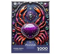 Puzzles for Teenagers 1000 Pieces Steampunk Crab Chronicles Jigsaws for Adults Fun Games But Fun And Humorous Christmas Birthday Gifts 52x38cm/1000pcs