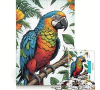 Puzzles for Teenagers 1000 Pieces Talking Parrots Impossible Game Birthday Present Unique Birthday And Gifts 38x26cm
