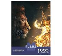 Puzzles for Teenagers 1000 Pieces The Fire Inside Adult Jigsaw Puzzle Family Game Pattern Assembly Fun at Home Activities, 52x38cm/1000pcs