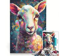Puzzles for Teenagers 1000 Pieces The Innocent Lamb Impossible Game Decompressing Intellectual Presents for Women 38x52cm