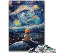 Puzzles for Teenagers 1000 Pieces The Little Prince of The Night Sky for Educational Game Challenge Toy for Is Ideal As A Gift for The Whole Family 50x75cm