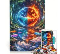 Puzzles for Teenagers 1000 Pieces The Orb of Elements Impossible Game Decompressing Intellectual Presents for Women 50x75cm
