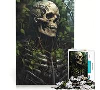 Puzzles for Teenagers 1000 Pieces The Silent Watchers Skull Impossible Game Decompressing Intellectual Presents for Women 50x75cm