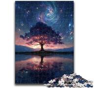 Puzzles for Teenagers 1000 Pieces Tree of Life 1000 Pieces for Adults,is Ideal As Gifts for The Whole Family Suitable for And 14 (50x75cm)