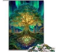 Puzzles for Teenagers 1000 Pieces Tree of Life, Stress Reliever Difficult Challenge Secret Santa Gifts for Age 14 Years Up (size 50x75cm)