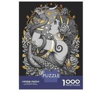 Puzzles for Teenagers 1000 Pieces Tribal Fusion Belly Dancer Witch Puzzles for Adults Relaxing Games But Fun And Humorous Fun Activities at Home 70x50cm/1000pcs