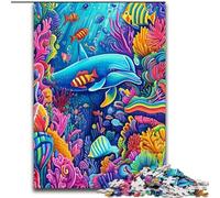 Puzzles for Teenagers 1000 Pieces Underwater World, Stress Reliever Difficult Challenge Secret Santa Gifts for Age 14 Years Up (size 50x75cm)