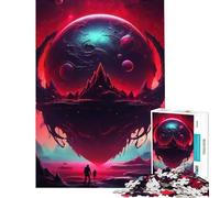 Puzzles for Teenagers 1000 Pieces Unknown Planet Fun Activities at Home Tough Challenge Anti-Stress Toys for 14+ Puzzle Game Offered (38x52cm)