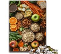 Puzzles for Teenagers 1000 Pieces Vegetables Collection Challenging Game And Family Play for Is Ideal As A Gift for The Whole Family 50x75cm