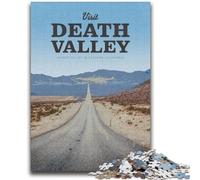 Puzzles for Teenagers 1000 Pieces Visit Death Valley Challenging To Complete But Fun And Humorous Educational Game for Birthday (size 38x52cm)