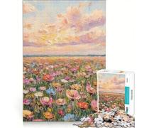 Puzzles for Teenagers 1000 Pieces Where The Sky Blooms Impossible Game Birthday Present Unique Birthday And Gifts 50x75cm