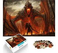 puzzles for teenagers 1000 pieces Wyvern slayer Spielzeug Lernspiele Stressabbau einzigartiges Herausforderungsspiel75x50cm