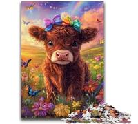 Puzzles for Teenagers 1000 Pieces Yak Help The Brain Exercise Addictive Toys to Cultivate Patience Artists Collection, Fine Art 38x26cm