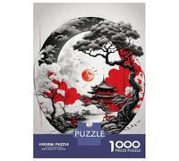 Puzzles for Teenagers 1000 Pieces Yin And Yang Nature Puzzles for Adults Relaxing Games But Fun And Humorous Fun Activities at Home 38x26cm/1000pcs