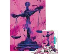 Puzzles for Teenagers 1000 Pieces Zodiac Libra 1000 Jigsaw Puzzle Educational Toy Stress Reliever Birthday And Unique Gifts (38x52cm)