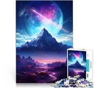 Puzzles for teenagers 2000 Piece Galaxy Mountain Planet Denksportaufgabe für Einzigartige Wohndekoration und Geschenke70x100cm