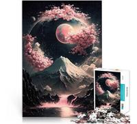 Puzzles for teenagers 2000 Piece Japanese Landscape Neon Schwierig und herausfordernd Eltern-Kind-Interaktion70x100cm