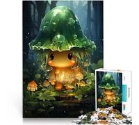 Puzzles for teenagers 2000 Piece Mushroom Fairy in Forest Stressabbau-Spielzeug Künstlersammlung, Bildende Kunst70x100cm