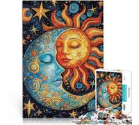 Puzzles for teenagers 2000 Piece Sun Moon Embrace Stressabbau Staycation Zeit totschlagen Perfekte Dekoration70x100cm