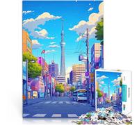 Puzzles for teenagers 2000 Piece Tokyo Cityscape für Lernspiel-Herausforderungsspielzeug für Heimdekoration70x100cm