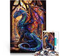 Puzzles for teenagers 2000 Piece Vibrant celestial dragon Familienaktivität Geburtstagsgeschenk, Geschenke, Wandkunst70x100cm