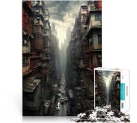 puzzles for teenagers 2000 pieces City skyline artwork Precision Cut 70x100cm is ideal as gifts for the whole family for Age 14