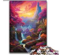 Puzzles for Teenagers 2000 Pieces Heaven Landscape Fantasy Colors Brain Teaser Game Wall Decoration Unique Birthday And Xmas Gifts 70x100cm