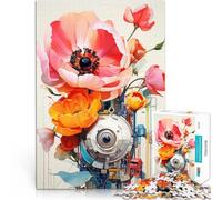 puzzles for teenagers 2000 pieces Science Fiction Flowers Schwierig und herausfordernd Perfekte Dekoration70x100cm