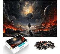 puzzles for teenagers 2000 pieces Space on fire Brain intelligence challenge addictive toys 70x100cm Funny Gift for and Age 14