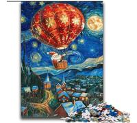 Puzzles for Teenagers 2000 Pieces Van Gogh Night Sky Santa Claus Challenging Game And Family Play for Is Ideal As A Gift for The Whole Family 70x100cm