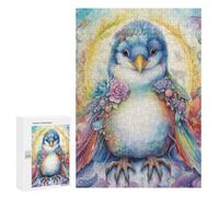 Puzzles for Teenagers 300 PCS Adorable Little Penguin Jigsaws for Adults Puzzle Pattern Assembly Challenging To Complete Family Fun & Game Night 300 PCS
