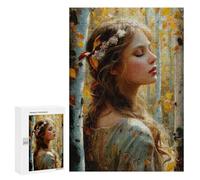 Puzzles for Teenagers 300 PCS Autumnal Forest Fantasy Puzzle For Teenagers Analysis And Logic Difficult And Challenge Great Gift for Gaming 300 PCS