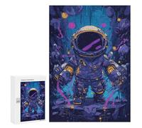 Puzzles for Teenagers 300 PCS Cosmic Astronaut Adventure-9 Puzzle For Teenagers Staycation Kill Time for Birthday, Chrismas Family Fun & Game Night 300 PCS