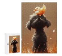 Puzzles for Teenagers 300 PCS Duck on Dog Head Puzzles for Teenagers Difficult Challenge Train Your Brain And Hands Brainteaser Family Games 300 PCS