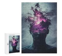 Puzzles for Teenagers 300 PCS Galactic Mind Portal Puzzles for Teenagers Difficult Challenge Train Your Brain And Hands Brainteaser Family Games 300 PCS