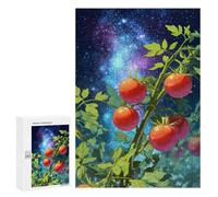 Puzzles for Teenagers 300 PCS Galaxy Tomato Garden Puzzles for Teenagers Difficult Challenge Train Your Brain And Hands Brainteaser Family Games 300 PCS