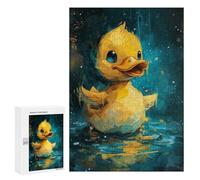 Puzzles for Teenagers 300 PCS Golden Duckling in Water Puzzle For Teenagers Analysis And Logic Difficult And Challenge Great Gift for Gaming 300 PCS