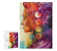 Puzzles for Teenagers 300 PCS Luna Goddess Jigsaws for Adults Puzzle Pattern Assembly Challenging To Complete Family Fun & Game Night 300 PCS