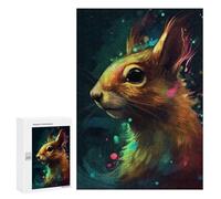 Puzzles for Teenagers 300 PCS Squirrel Mythical Land Jigsaws for Adults Puzzle Pattern Assembly Challenging To Complete Family Fun & Game Night 300 PCS