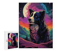 Puzzles for Teenagers 500 PCS Galactic Canine Majesty -1 Puzzles for Teenagers Difficult Challenge Train Your Brain And Hands Brainteaser Family Games 500 PCS
