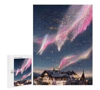 Puzzles for Teenagers 500 PCS Magical Winter Wonderland Puzzle For Teenagers Analysis And Logic Difficult And Challenge Great Gift for Gaming 500 PCS